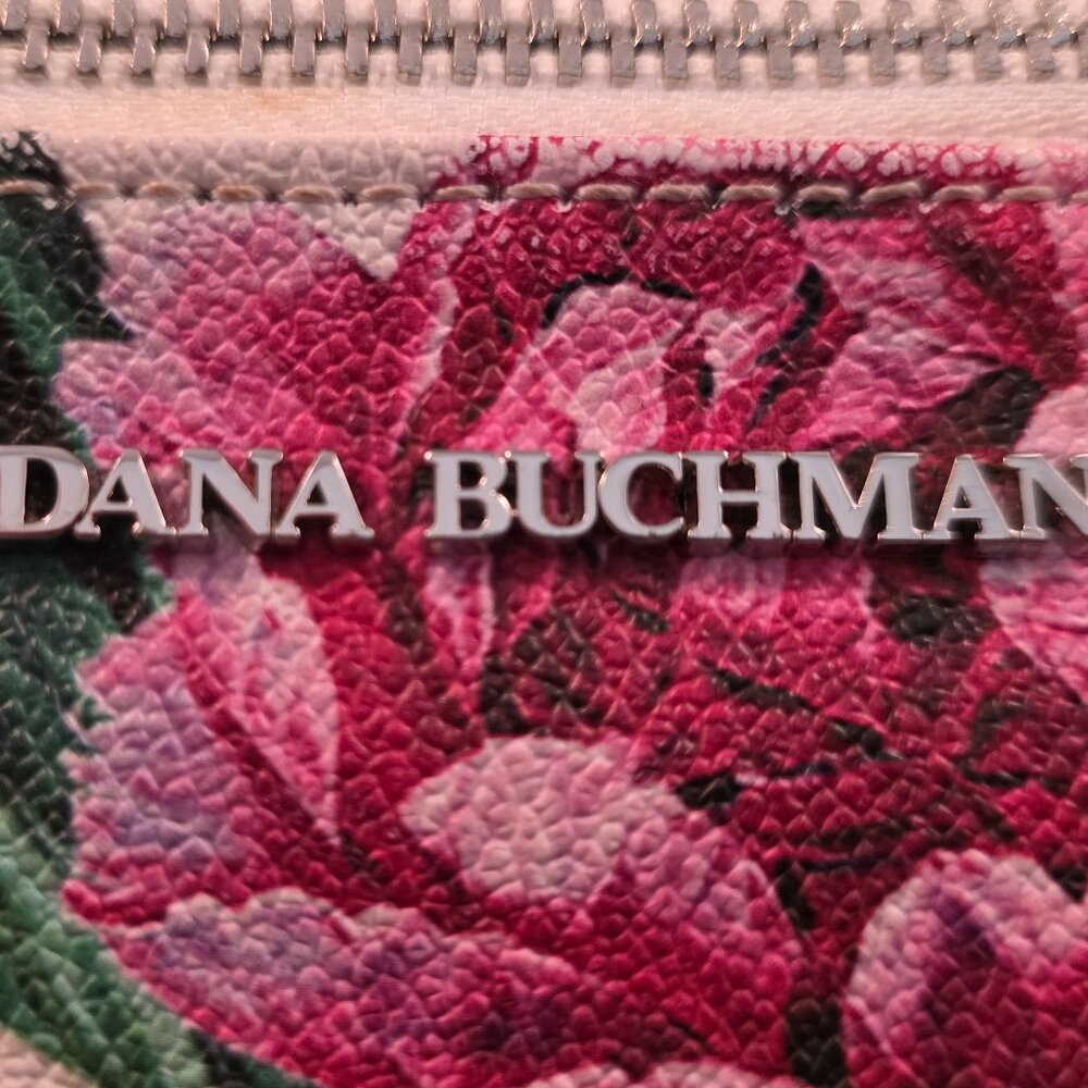 Dana Buchman floral peony print bag